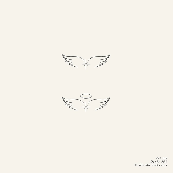 Diseño original de línea fina disponible para tatuar, por Carmen González (3 de 4)